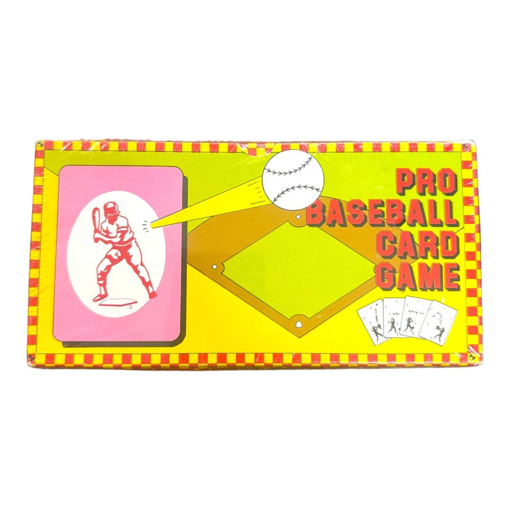 Pro Baseball Card Game 1977 Just Games Sealed – Vintage MLB Board Game